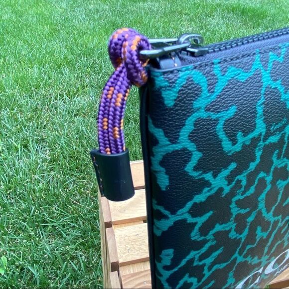 Coach Disney Thumper Animal Print Large Zippered Sleeve IPad Pouch Bag NWT - Picture 7 of 14